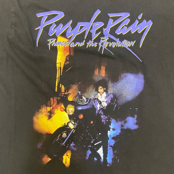 Purple Rain Prince and The Revolution Graphic Tee Vintage Style Size XL - Picture 2 of 9